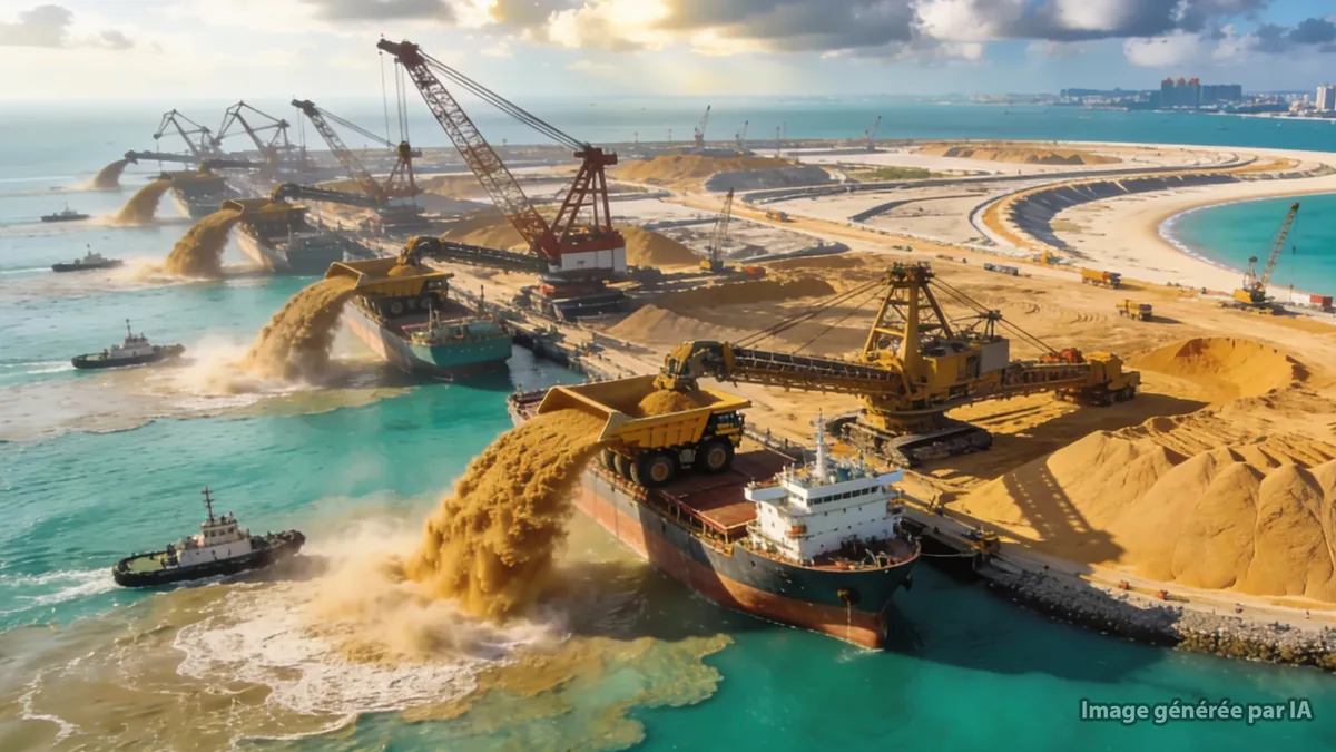 Så har Kina förvandlat Sydostasien genom att skapa nya öar